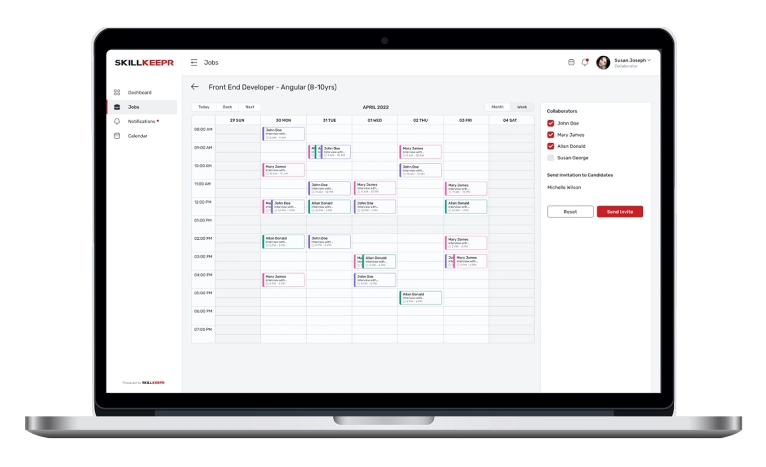 Dynamic scheduling collaboration
