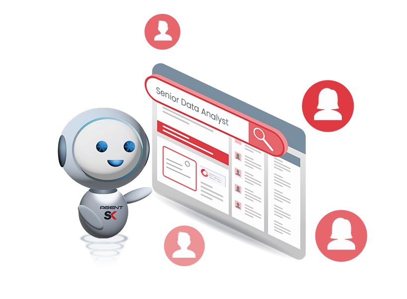 Agent SK using Advance Resume Parser to Standardize and reformated resumes.